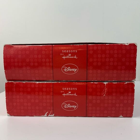 NIB Seasons from Hallmark Disney Princess Holiday Ornaments 2 Set of 5 NEW - Picture 15 of 15